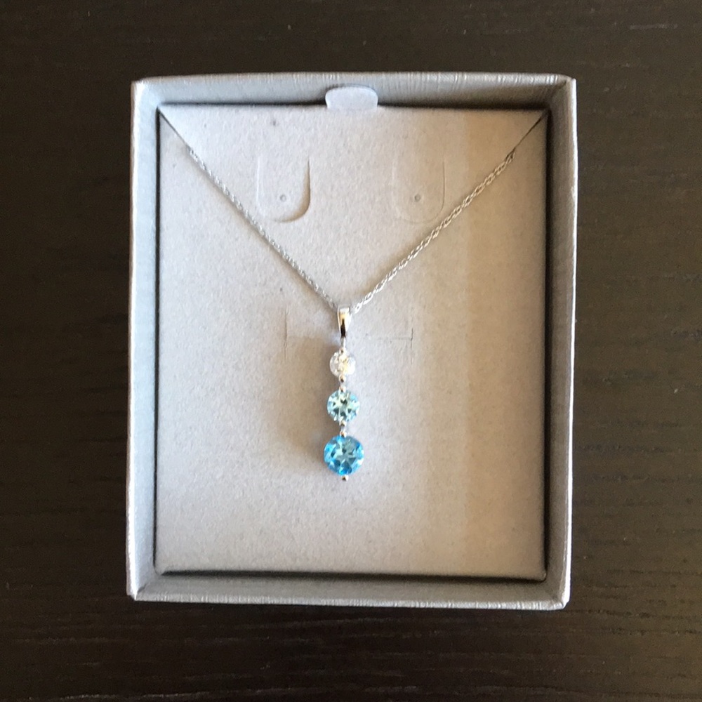 Zales on Sale! Blue Topaz Pendant